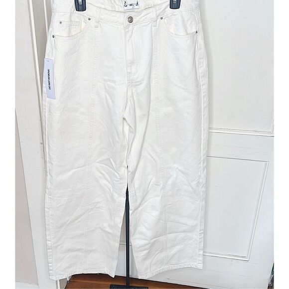 Princess Polly Lando Jean White Nwot Size 10 - Picture 2 of 10